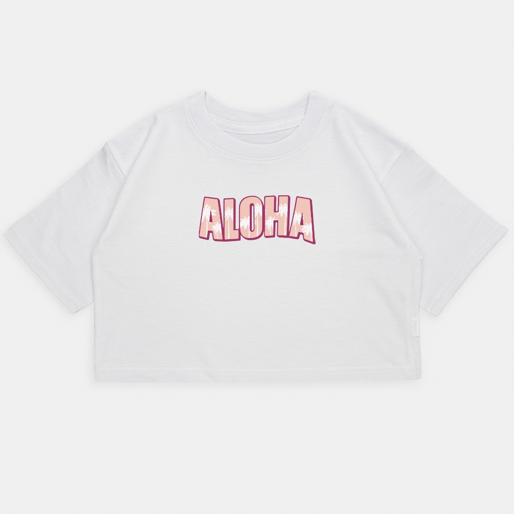 Nena - Crop Kim Oversize Aloha - Imagen 2