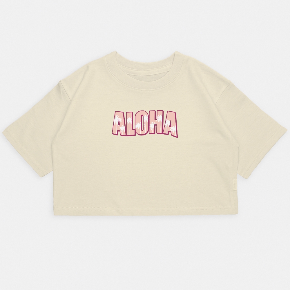 Nena - Crop Kim Oversize Aloha - Imagen 3