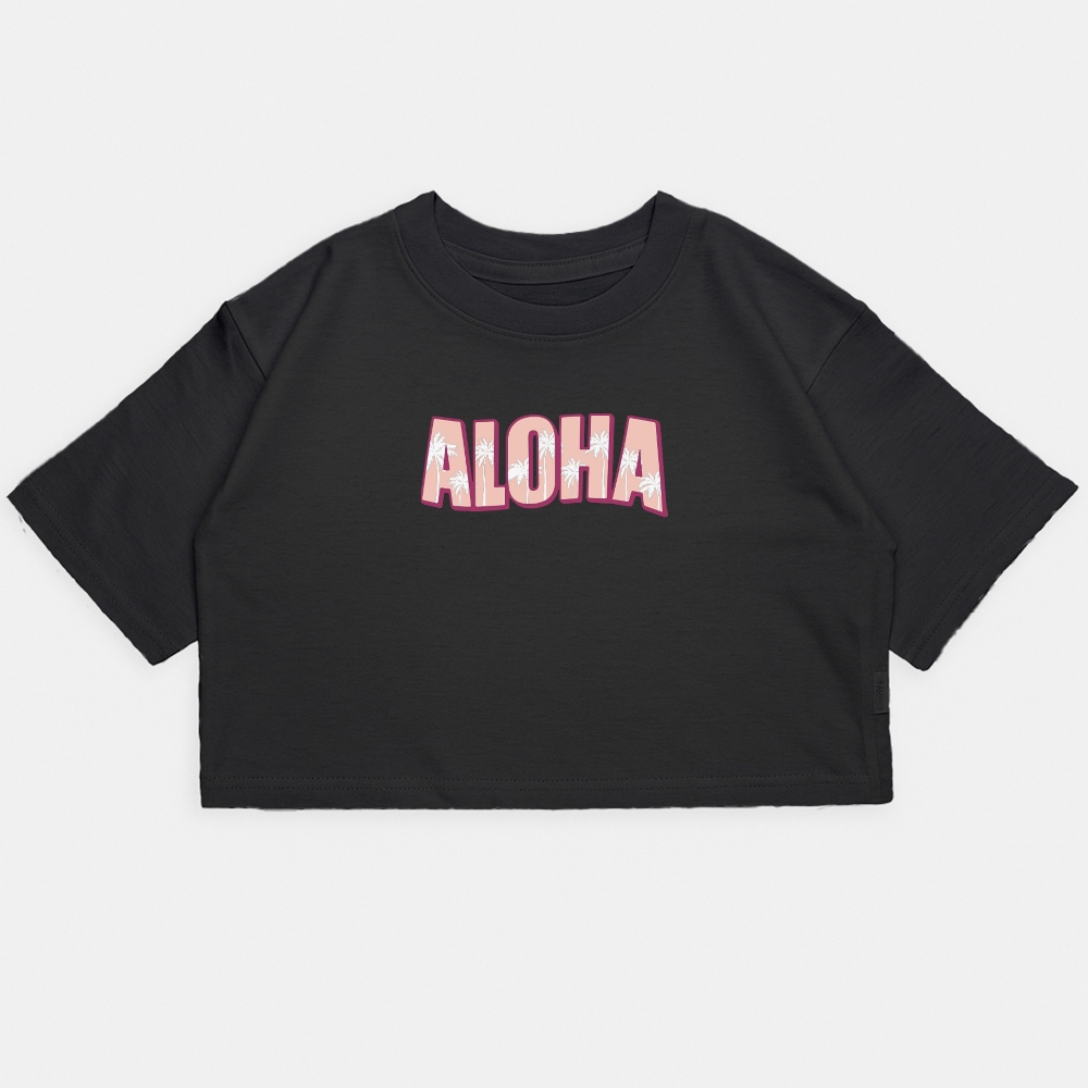 Nena - Crop Kim Oversize Aloha - Imagen 4