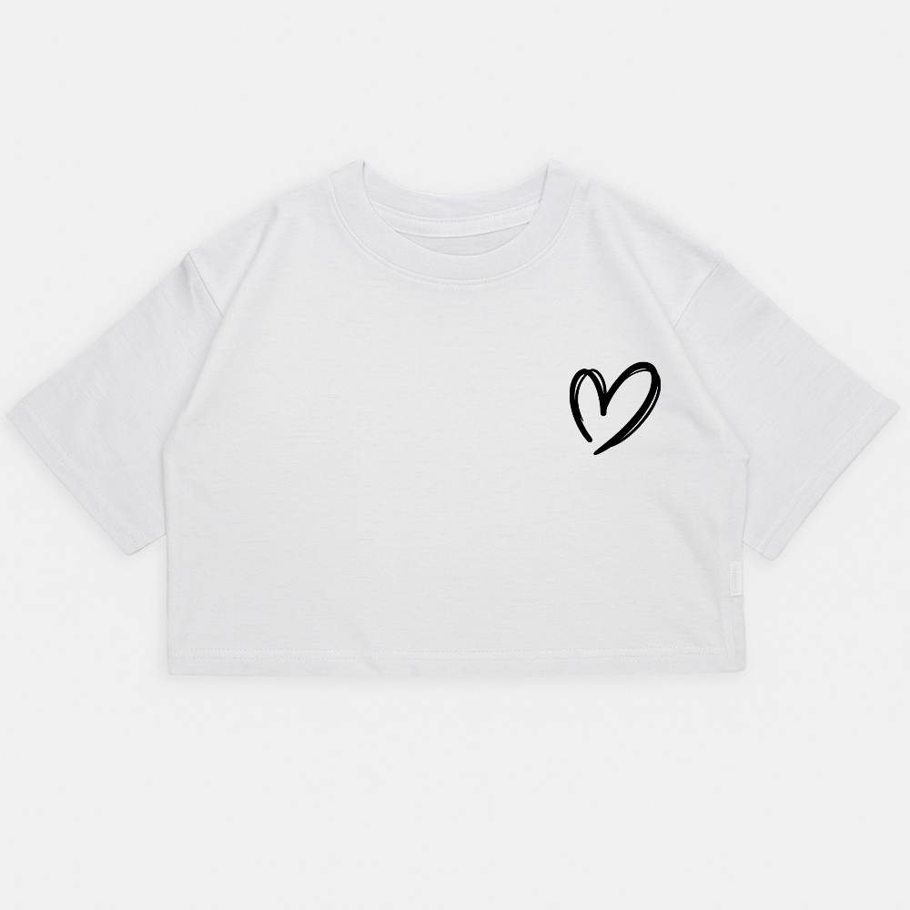 Nena - Crop Kim Oversize Corazon - Imagen 2