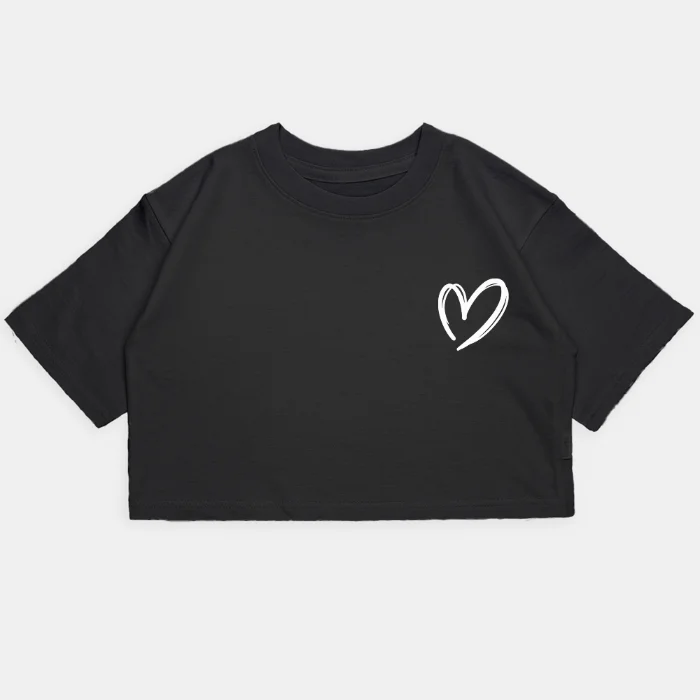 Nena - Crop Kim Oversize Corazon