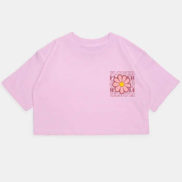 Nene - Crop Kim Oversize Flower