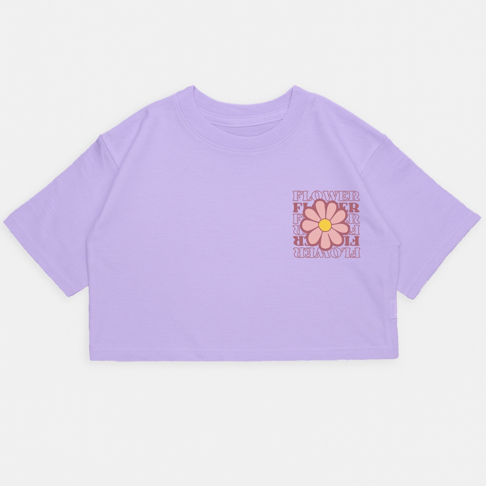 Nene - Crop Kim Oversize Flower - Imagen 2