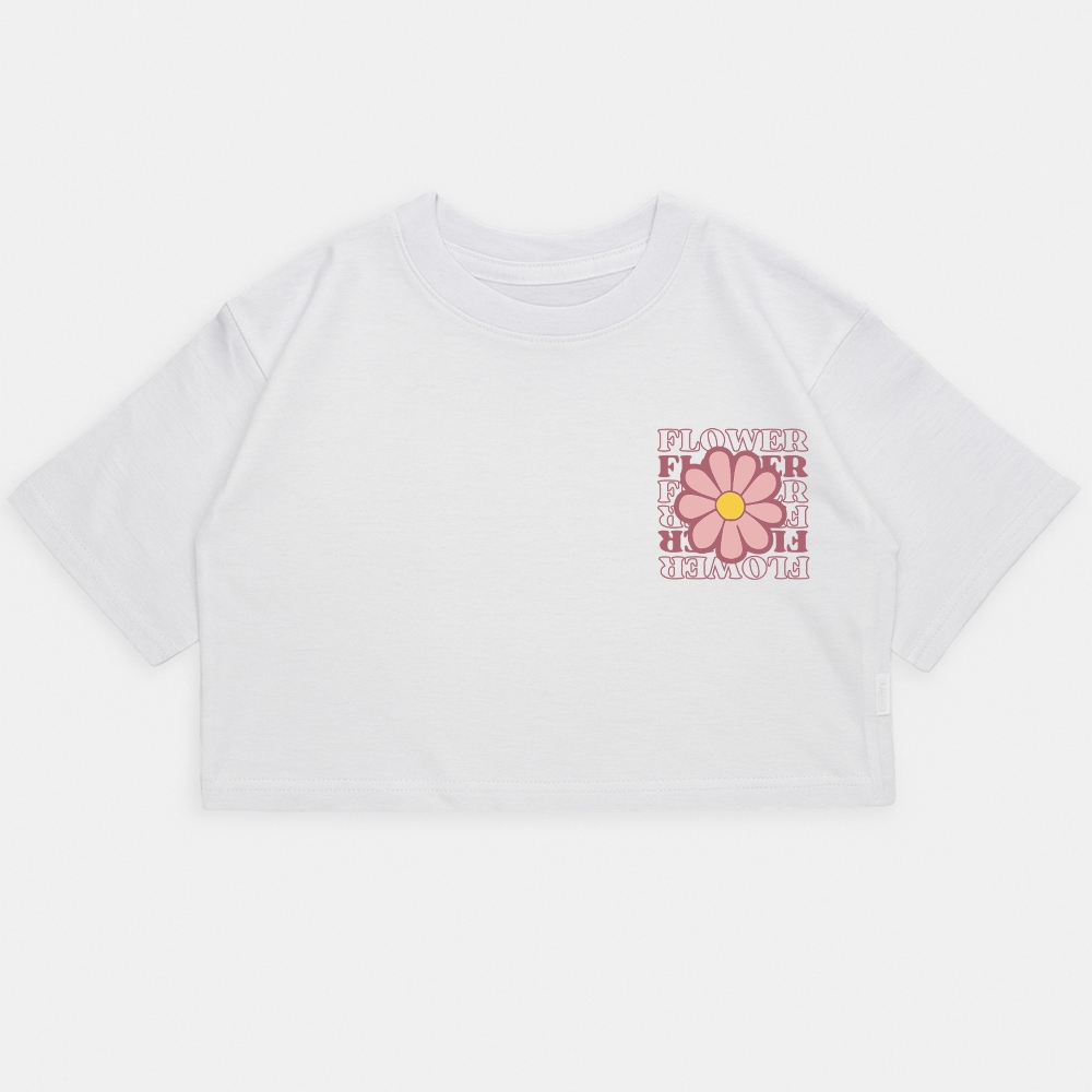 Nene - Crop Kim Oversize Flower - Imagen 3