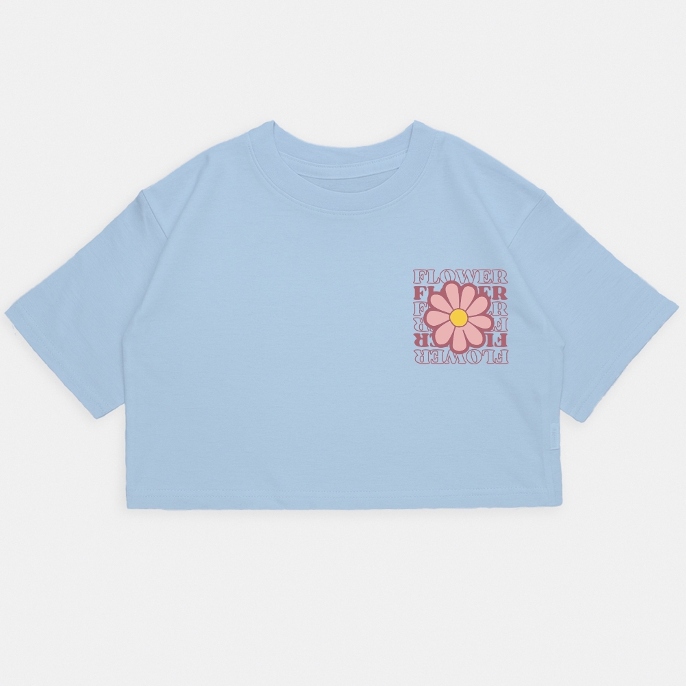 Nene - Crop Kim Oversize Flower - Imagen 5