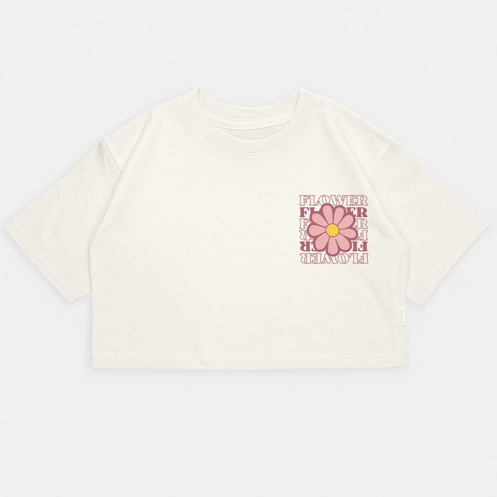 Nene - Crop Kim Oversize Flower - Imagen 6