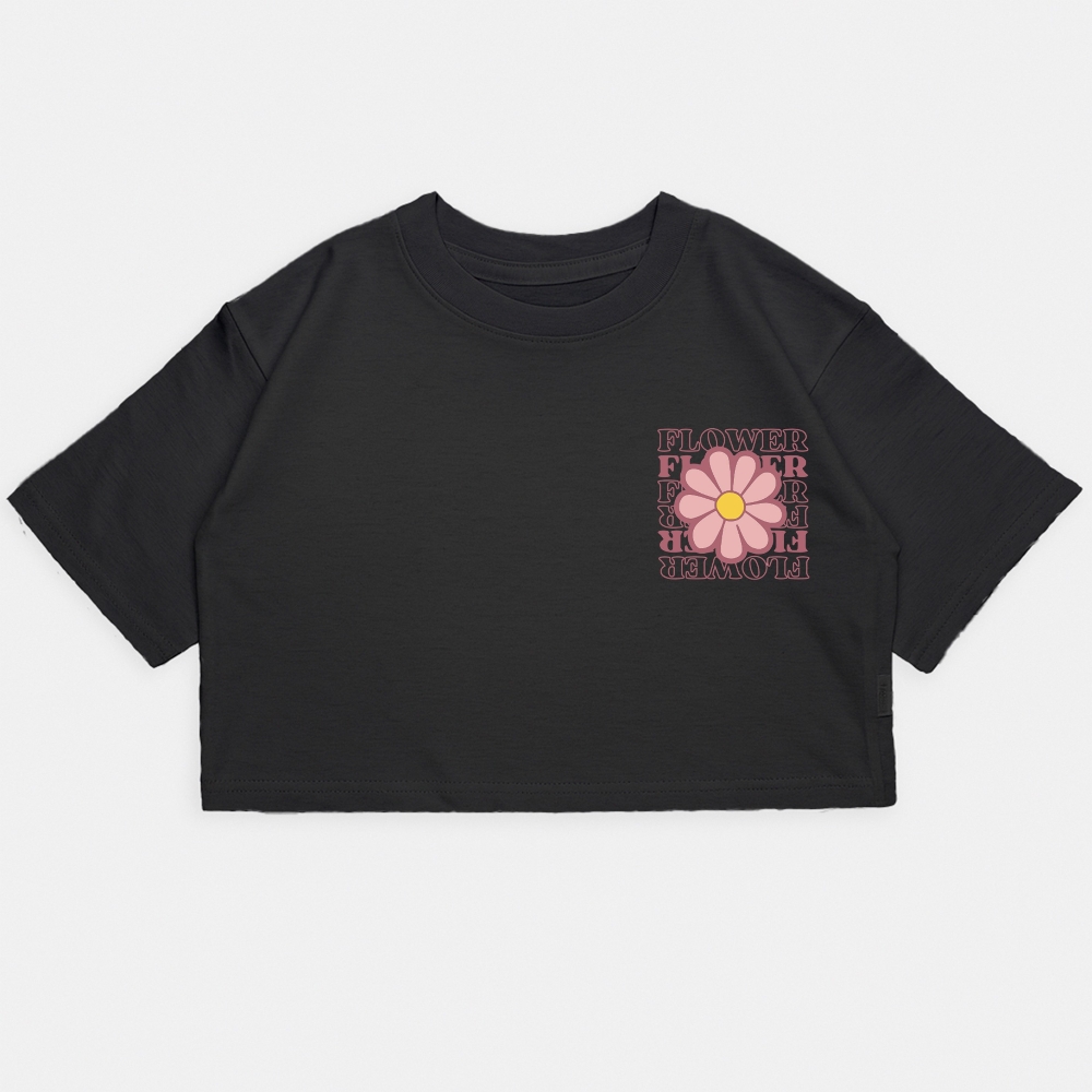 Nene - Crop Kim Oversize Flower - Imagen 7