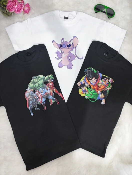 Remeras Oversize Niños Unisex