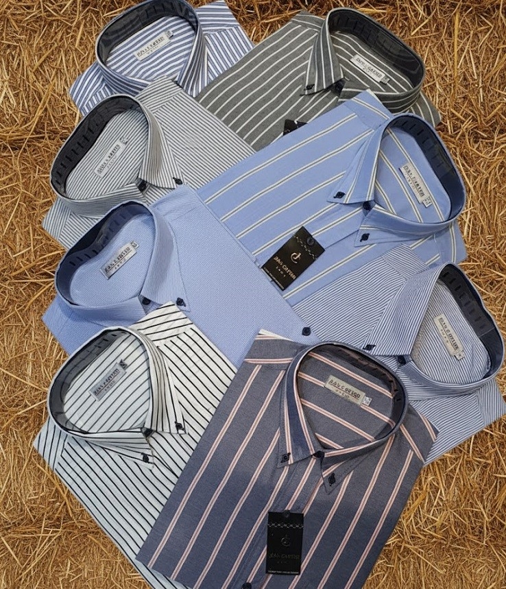 Camisas Rayadas Jean Cartier Mangas Largas Talles 38 al 54 - Imagen 3
