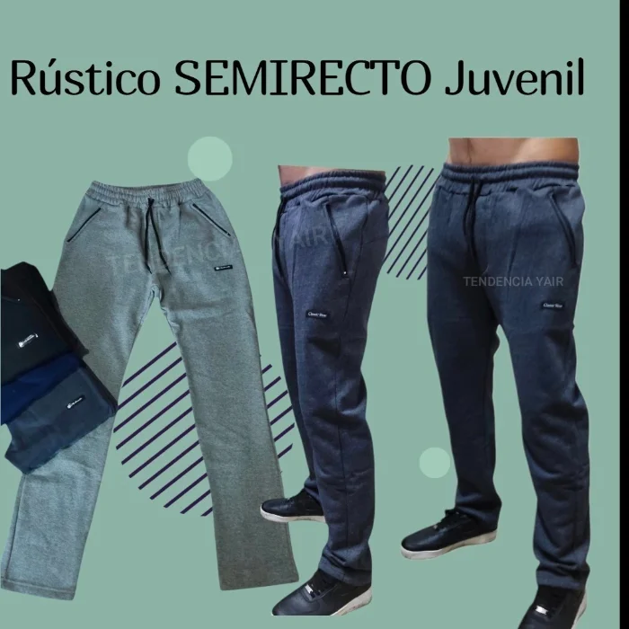 Rústico Jogging Semirecto