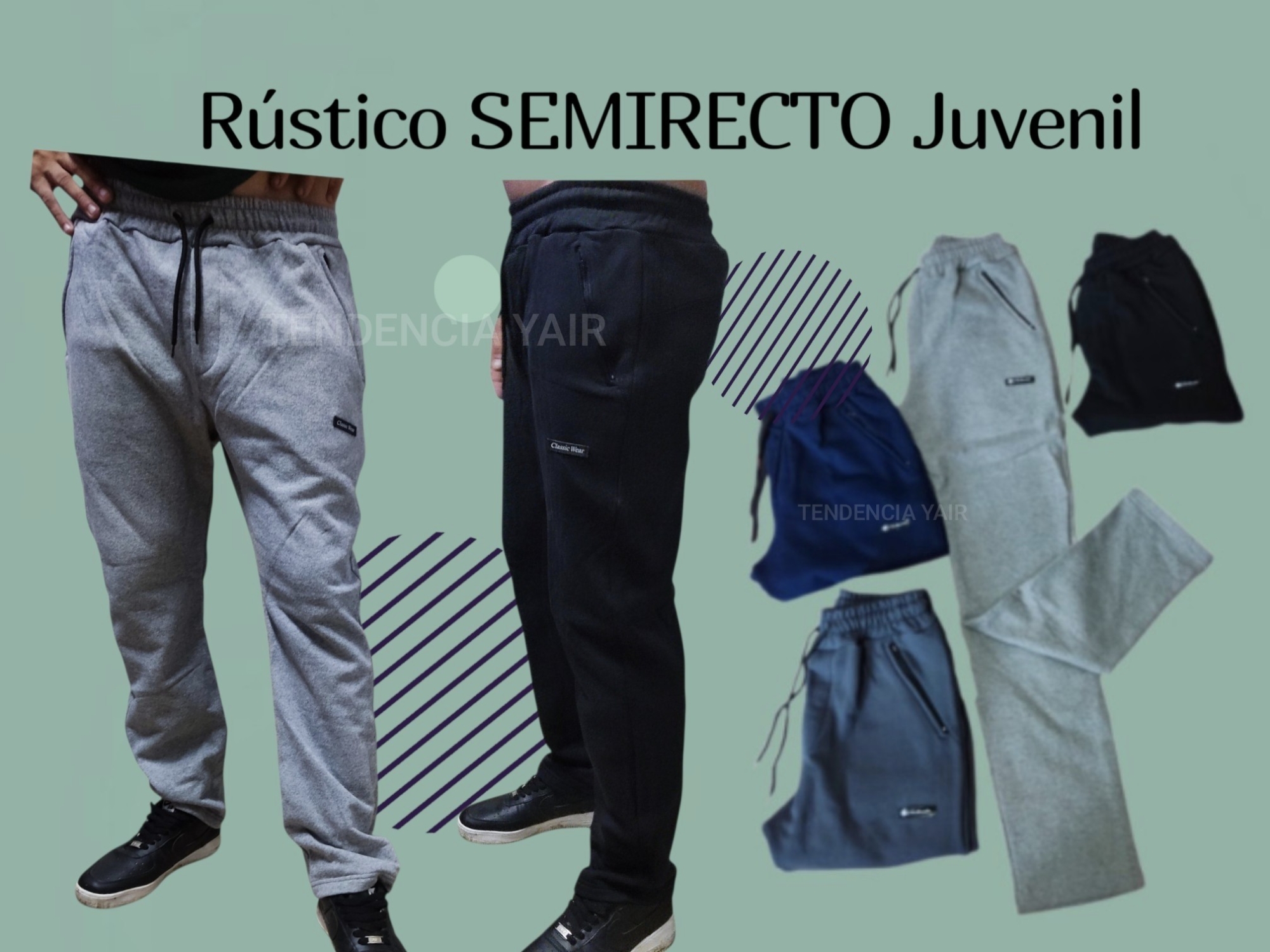 Rústico Jogging Semirecto - Imagen 2