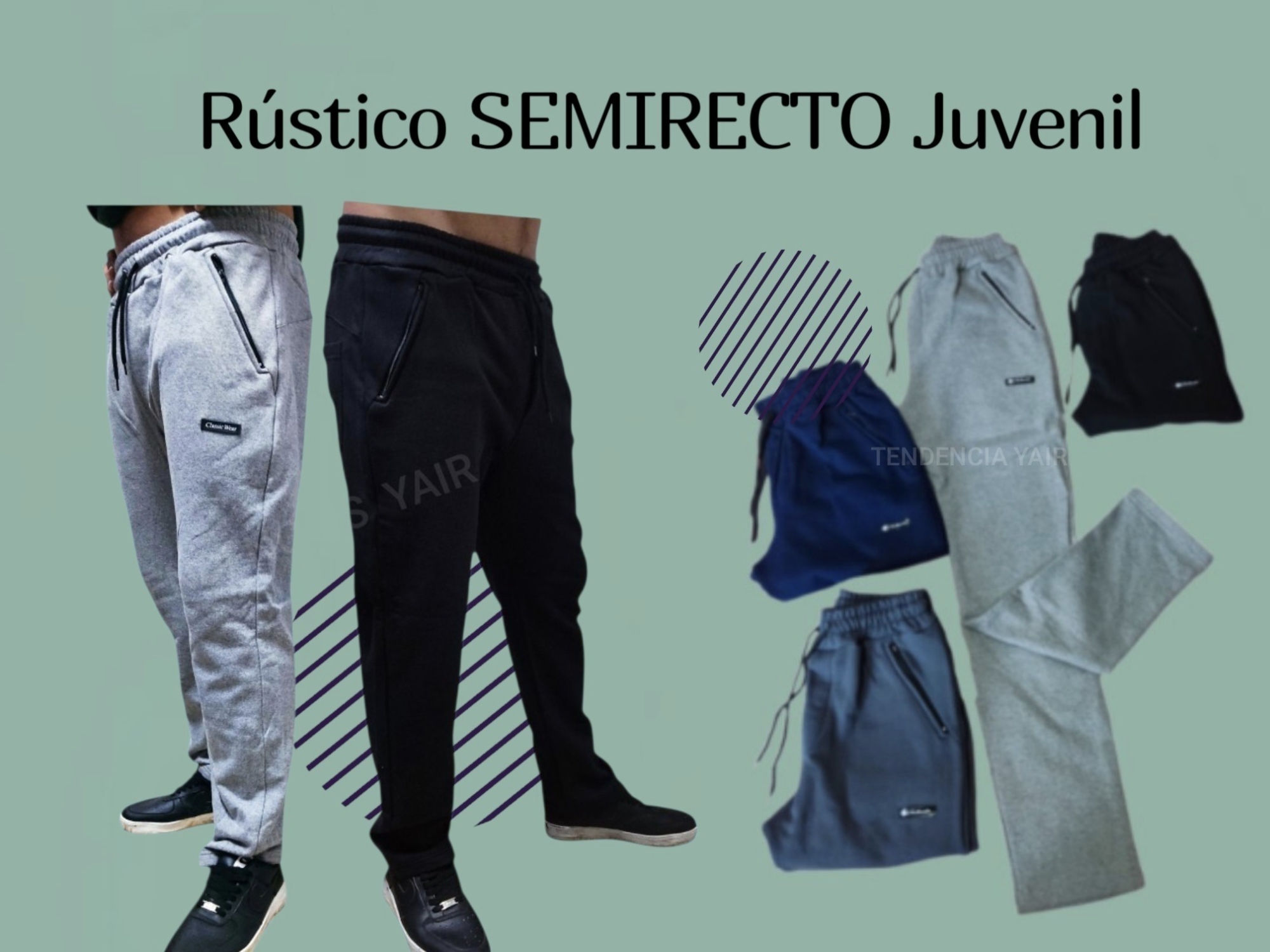 Rústico Jogging Semirecto - Imagen 3