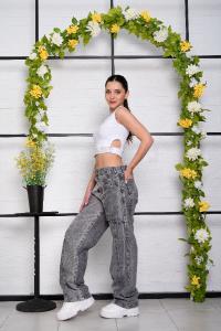 Art 221-2 - 36 al 44 - Baggy Gris Arenado + Bolsillo Fuelle "trend" - Miniatura 4