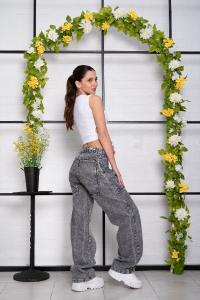 Art 221-2 - 36 al 44 - Baggy Gris Arenado + Bolsillo Fuelle "trend" - Miniatura 5