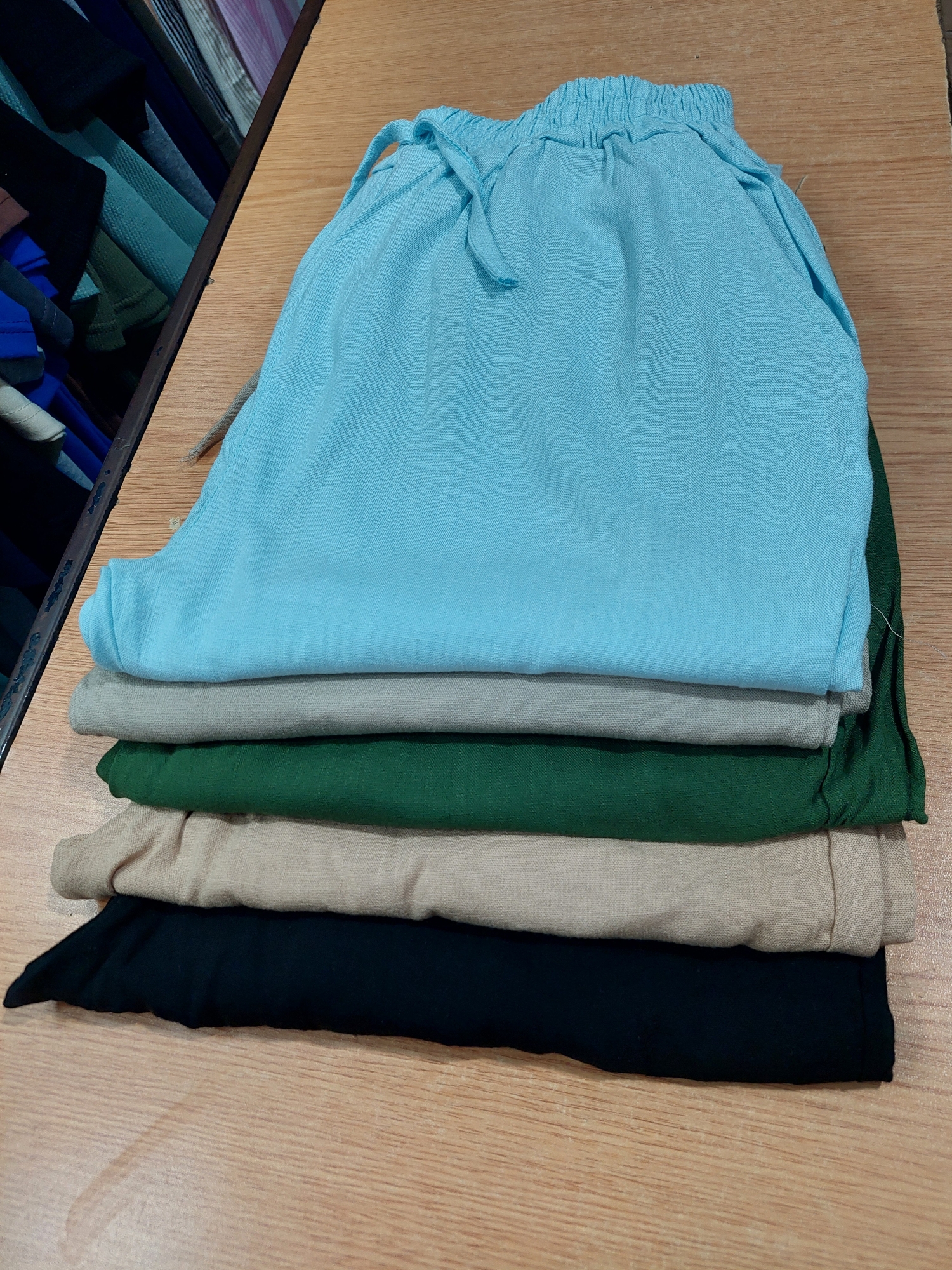 Pantalon de Lino con Espandex T2 al T6 - Imagen 2