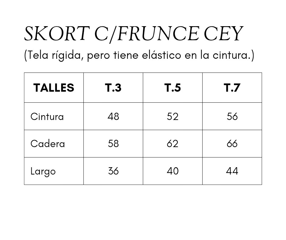 Short Pollera C/frunce Cey - Imagen 4