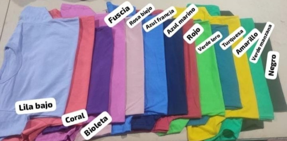 Remeras Liso Talle Especial - Imagen 2