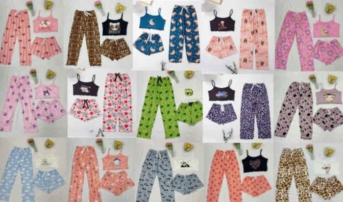 Pijamas de Mamá Tres Piezas