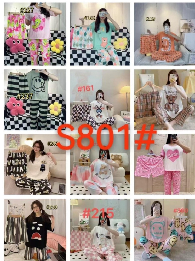 Pijamas de Mamá Tres Piezas - Imagen 2