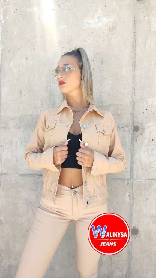 Campera de Bengalina Beige - Imagen 2