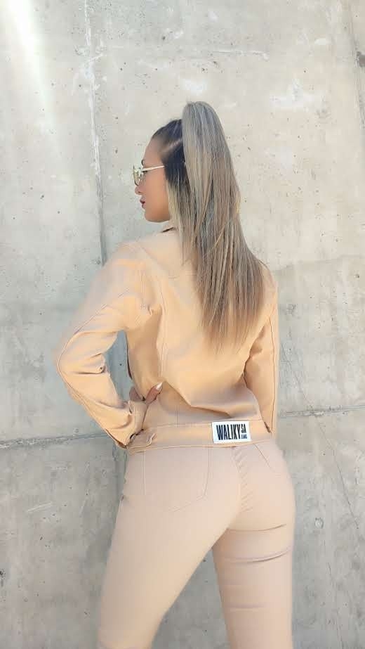 Campera de Bengalina Beige - Imagen 3