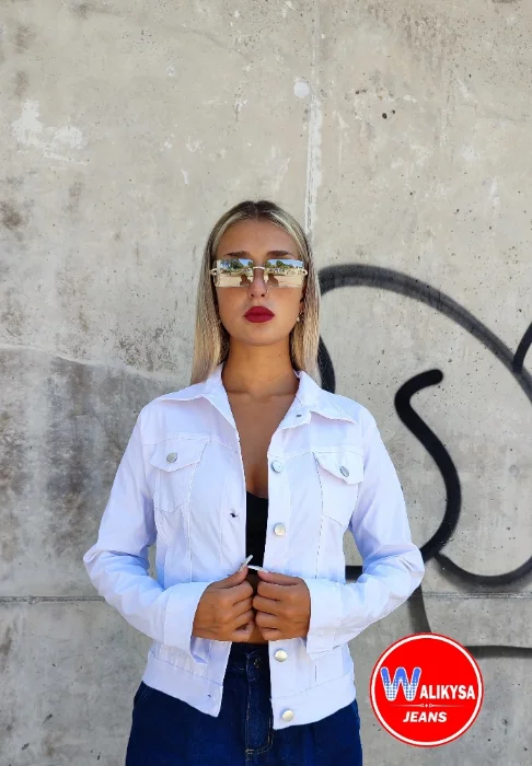 Campera de Bengalina Blanco