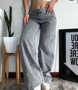 Wide Leg Gris Arenado
