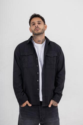 Camisa de Jeans Fe Hombre Art Malaga
