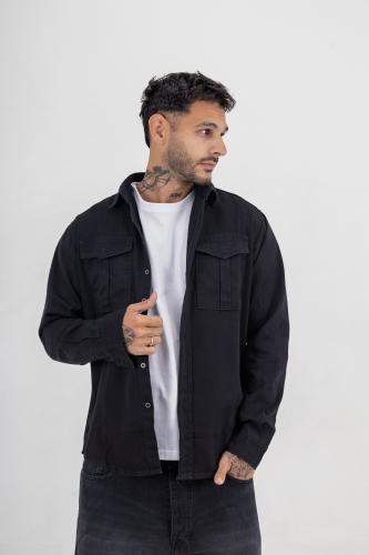 Camisa de Jeans Fe Hombre Art Malaga - Miniatura 4