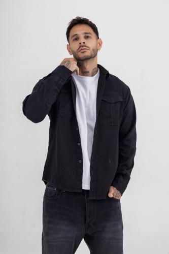 Camisa de Jeans Fe Hombre Art Malaga - Miniatura 5
