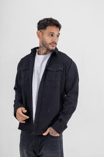 Camisa de Jeans Fe Hombre Art Malaga - Miniatura 8