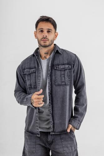 Camisa de Jeans de Hombre Art Aquiles