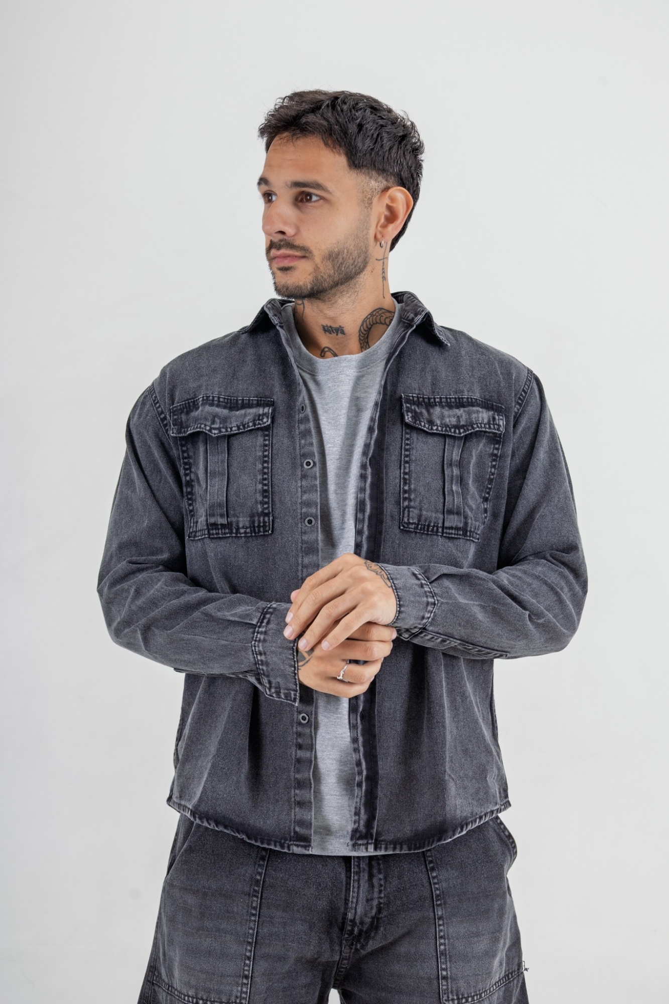 Camisa de Jeans de Hombre Art Aquiles - Imagen 7