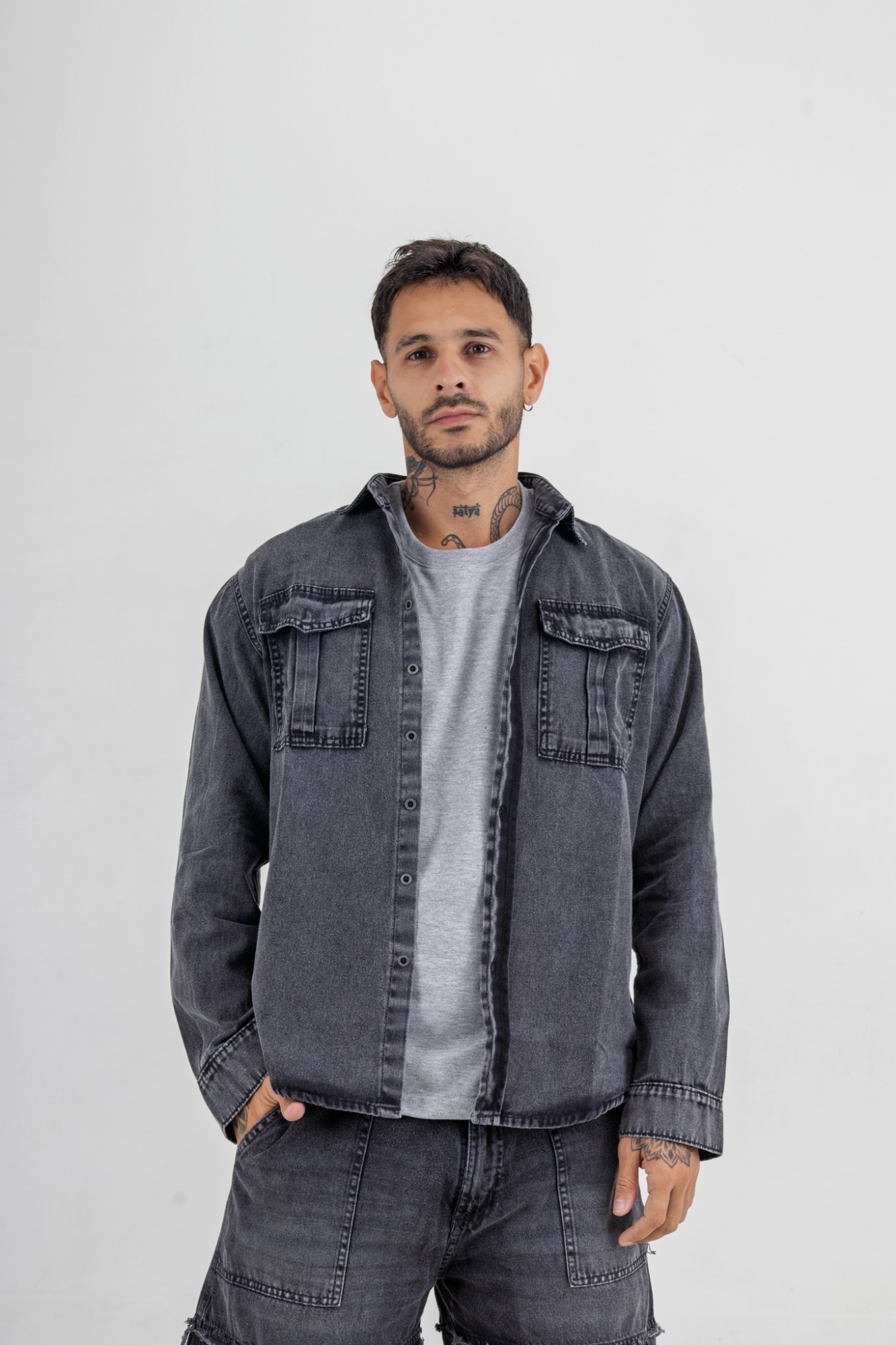 Camisa de Jeans de Hombre Art Aquiles - Imagen 9