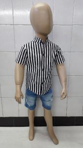 Camisas Elastizada Importado de Bebé Cuello Mao - Miniatura 2