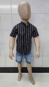 Camisas Elastizada Importado de Bebé Cuello Mao - Miniatura 5