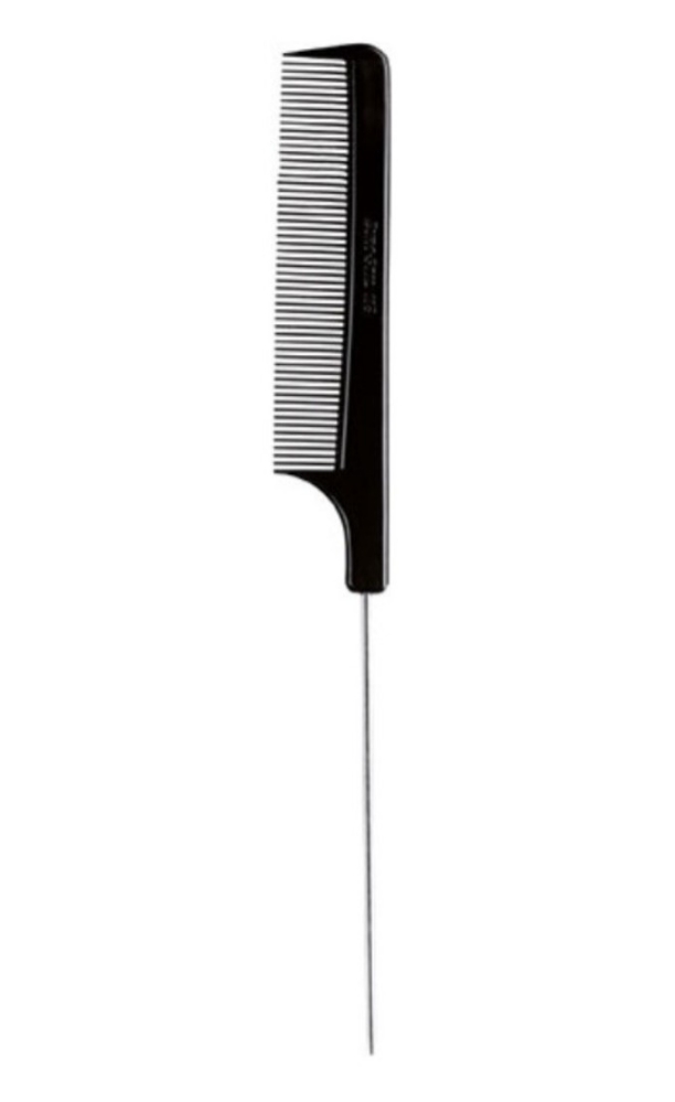 Peine Económico de Carbono con Cola de Metal - Imagen 3