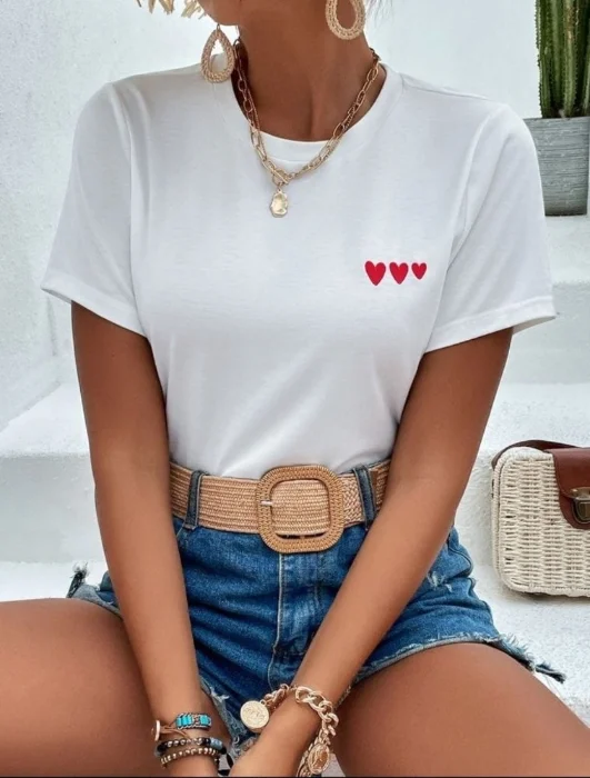 Remera 3 Corazónes