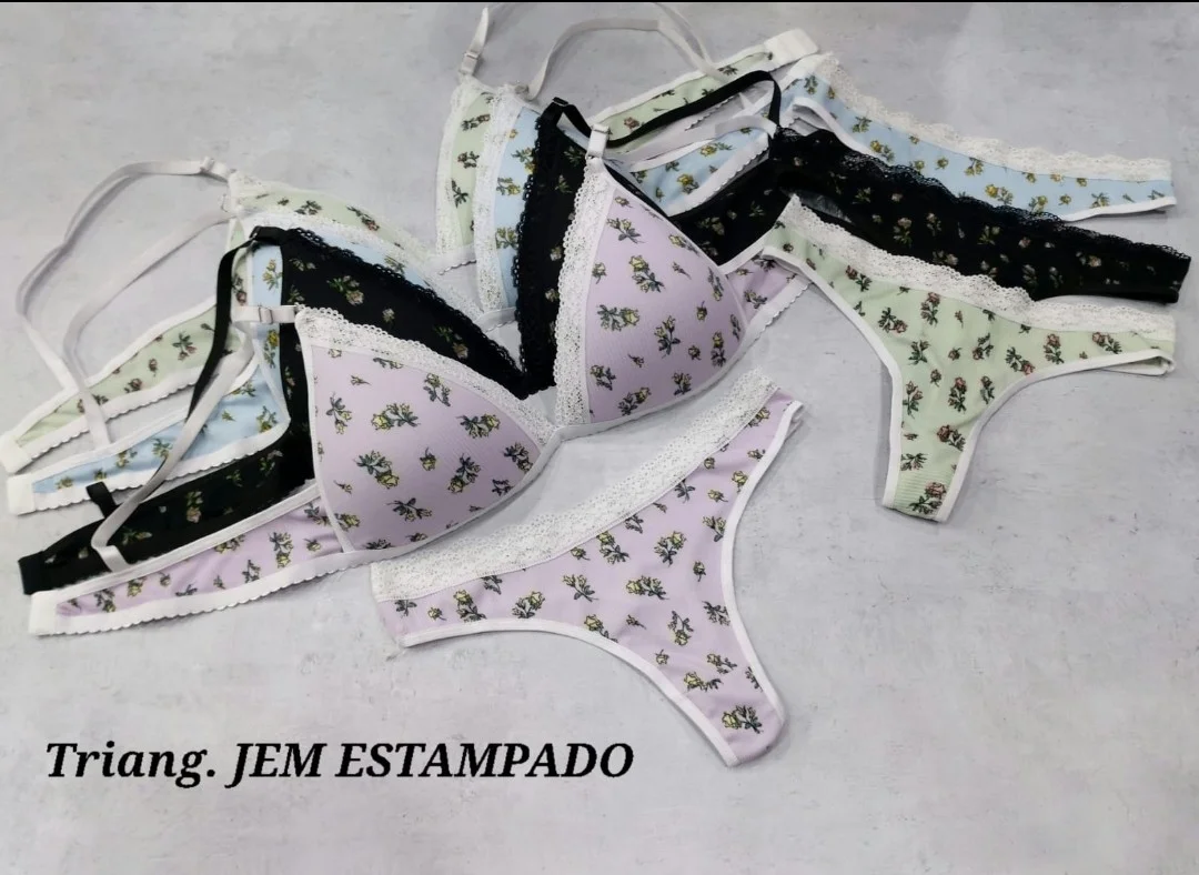 Conjunto Triangulito Jem Estampado - Imagen 1