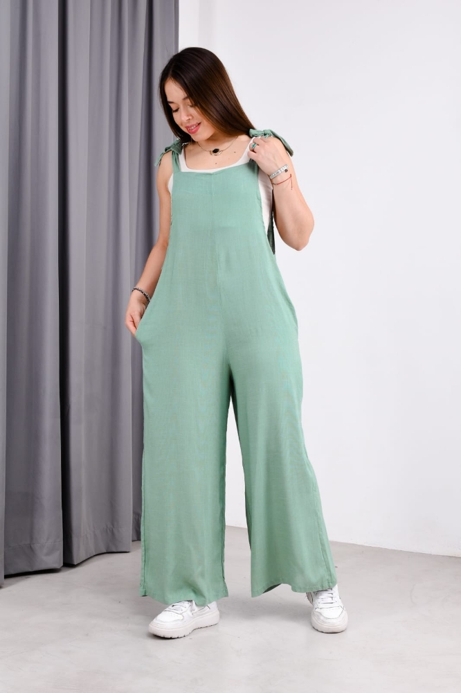 Mono Largo de Lino con Spandex - Imagen 2