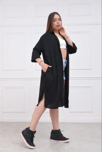 Maxi Camisa Malki de Lino - Miniatura 2