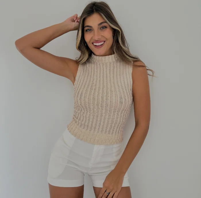 Musculosa  de Brodey Fendy /cielo