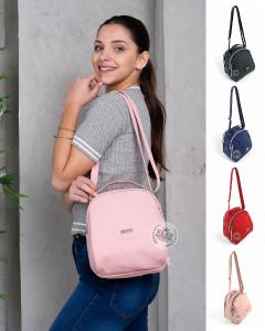Bandolera Bolso Doble Cierre Promoción