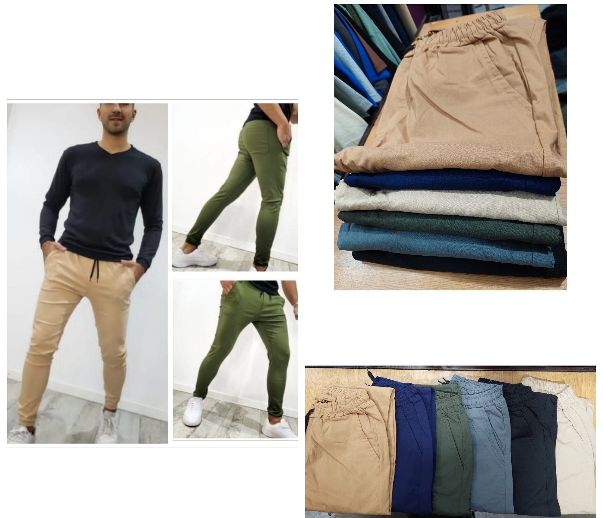 Jogger de Bengalina Liso - Imagen 2