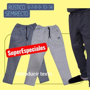 Super-especiales Rústico Jogging Semirecto