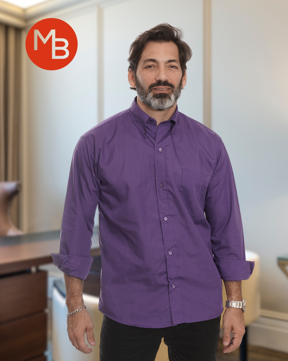 Camisa Clasica Lisa - 6.jpg
