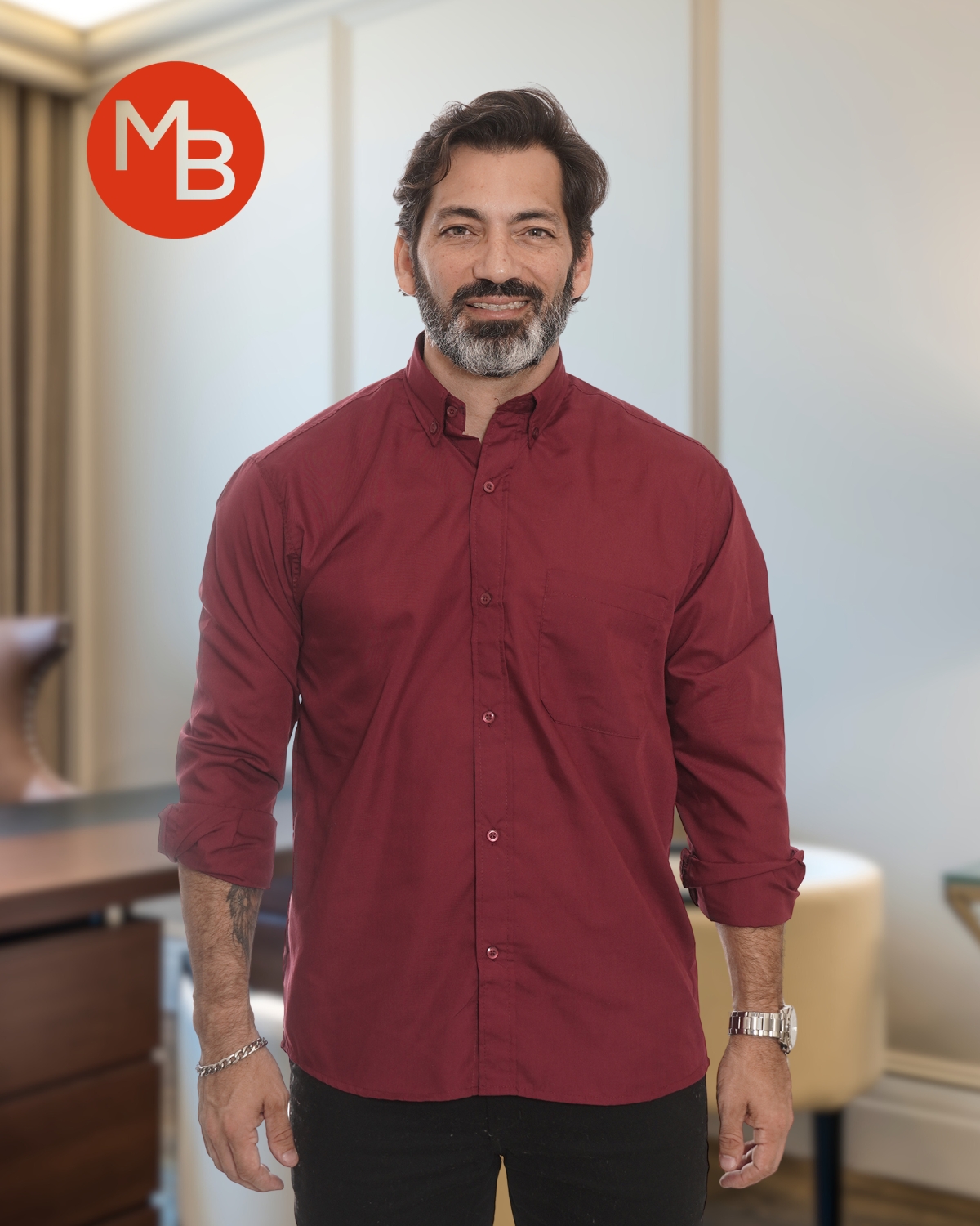 Camisa Clasica Lisa - 7.jpg