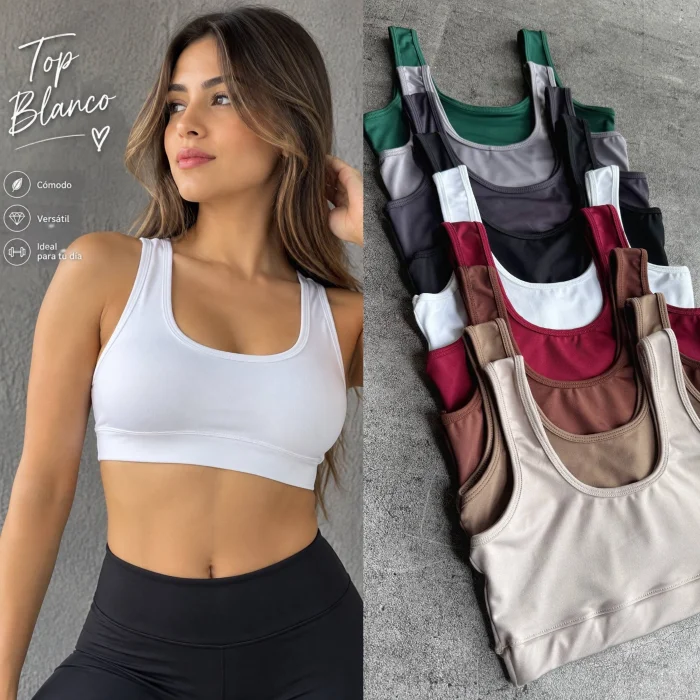Top Tira Ancha Lycra