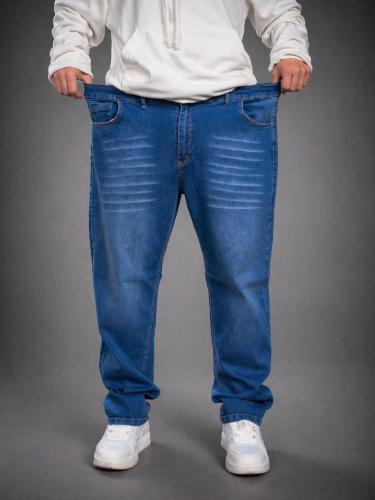 Los Teques - Jeans Elastizado Azul Talle Especial