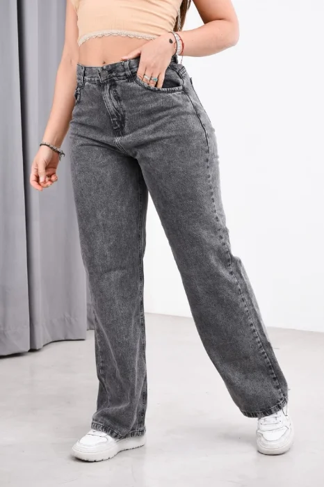 Wide Leg Gris